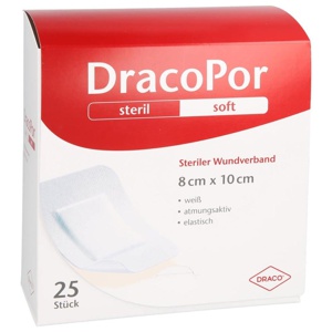 DRACOPOR Wundverband 8x10 cm steril Produktbild