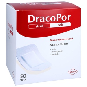 DRACOPOR Wundverband 8x10 cm steril Produktbild