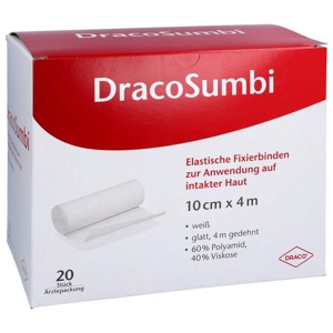 DRACOSUMBI Fixierbinde 10 cmx4 m weiß Produktbild