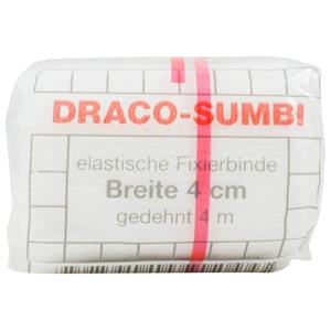 DRACOSUMBI Fixierbinde 4 cmx4 m weiß Produktbild