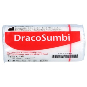 DRACOSUMBI Fixierbinde 8 cmx4 m weiß Produktbild