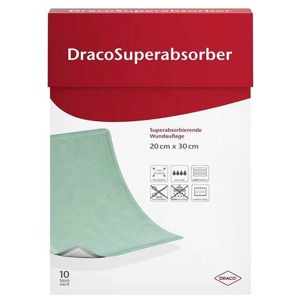 DRACOSUPERABSORBER 20x30 cm Wundauflage Produktbild