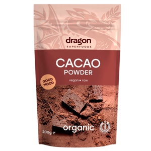 Dragon Superfoods Kakao Pulver Ø 200 g produktbillede
