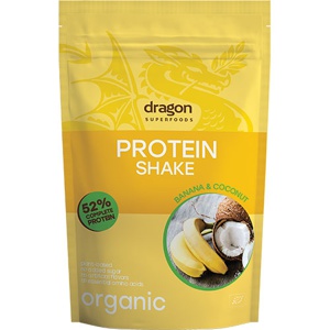 Dragon Superfoods Protein Shake Banan & Kokos Økologisk   450 g produktbillede