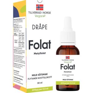 Dråpe flytande Folat droppar, 30 ml produkt bild
