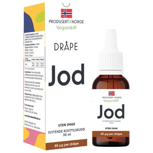 Dråpe vegansk jod 30 ml produktbilde
