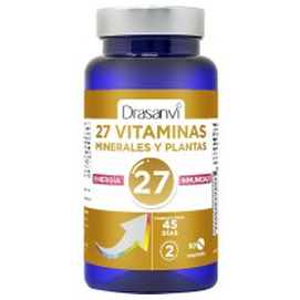 Drasanvi 27 Vitamins + Minerals Energy And Immunity Tablets 90 Un Produktbild