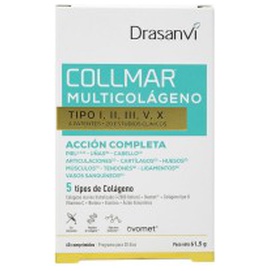 Drasanvi Collmar Multicolagen Tablets 60 Un Produktbild