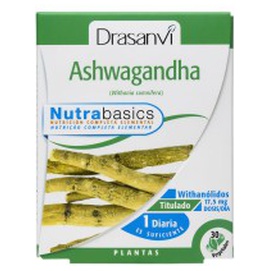 Drasanvi Nutrabasics Ashwagandha Capsules 30 Units Produktbild