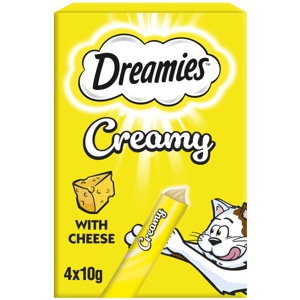 Dreamies Creamy Snacks with Delicious Cheese product image