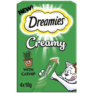 Dreamies Creamy Snacks with Irresistible Catnip product image