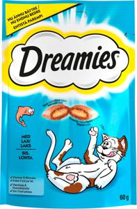 Dreamies Kattgodis Lax 60g produkt bild