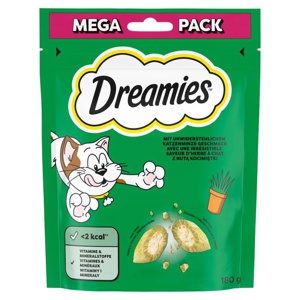 Dreamies Mega Pack 180g Katzenminze Produktbild