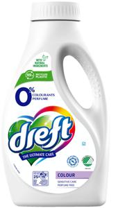 Dreft Sensitive Color Flytande Tvättmedel 1000ml produkt bild