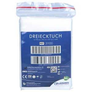 DREIECKTUCH rohweiß 90x90x127 31100 Produktbild