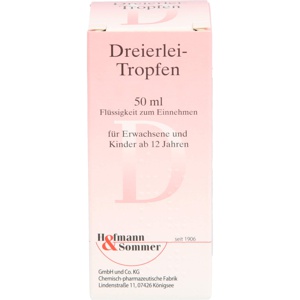 DREIERLEI Tropfen Produktbild