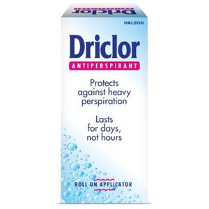 Driclor Antiperspirant Roll-on 20 ml toote pilt
