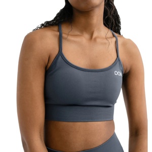 Drop of Mindfulness Maya Seamless Sports Bra Mørkeblå produktbillede