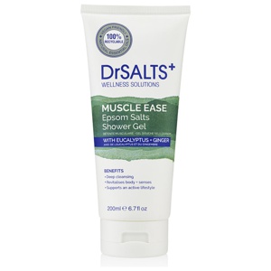 Drsalts+ Muscle ease Epsom Salts Shower Gel 200 ml produkt bild