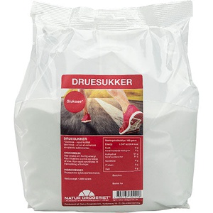 Druesukker ren (glukose) - 1 kg. produktbillede