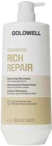 Goldwell Dualsenses Rich Repair Restoring Shampoo 1000ml produkt bild