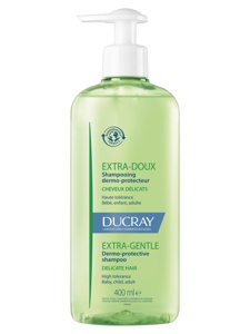Ducray Extra Gentle Shampoo, 400 ml produktbilde