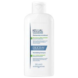 Ducray Kelual Squanorm šampoon rasusele kõõmale 200 ml toote pilt