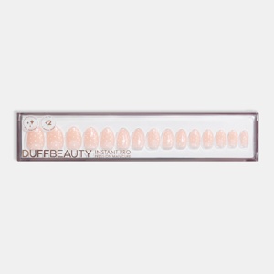 DUFFBEAUTY Glazed Polka Short Almond 30 stk produktbillede