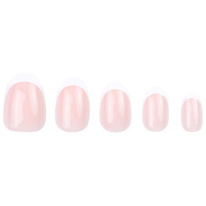 Classic French, Short Almond - Instant Pro Press-on Manicure produkt bild