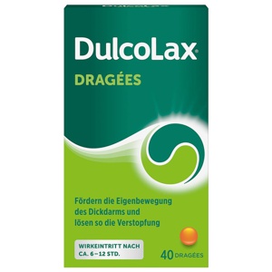 DulcoLax Dragées 5mg Bisacodyl, 40 St Produktbild