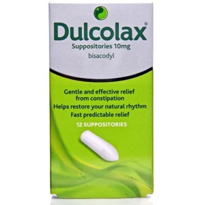 Dulcolax Suppositories 10mg (12 Years Plus) product image