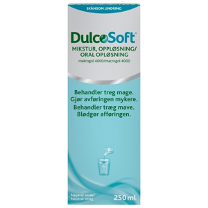 Dulcosoft Mikstur 250 ml produktbilde