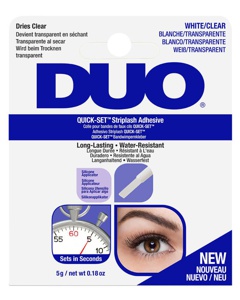 Duo Quick-Set Striplash Adhesive White/Clear produktbillede