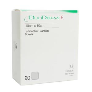 DuoDERM E, platta, 10 x 10 cm, 20 styck produkt bild