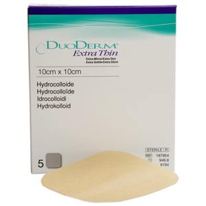 DuoDERM Extra Thin 10 x 10cm 5 st produkt bild