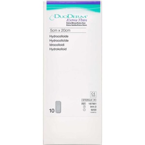 Duoderm Extra Tynd 5 x 20 cm 10 stk. produktbillede