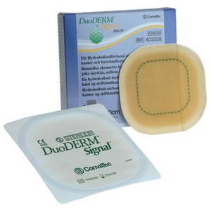Hydrokolloidförband DuoDERM Signal - 10x10cm - 5 st produkt bild