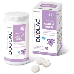 Duolac Daglig+ Børn 60 stk produktbillede