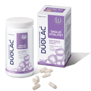 Duolac Daglig+ Vitalitet 60 stk produktbillede