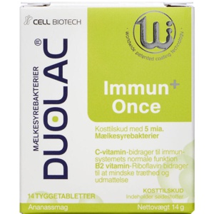 Duolac Immun+ Once 14 stk produktbillede