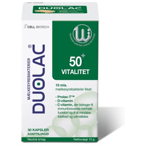Duolac Vitalitet 50+ produktbillede