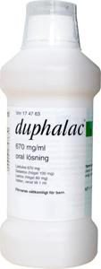 Duphalac oral lösning 670 mg/ml 500 ml produkt bild