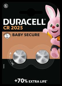 Duracell batteri Electronics CR2025 2 stk. produkt bild