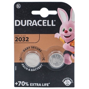 Duracell Long Lasting Power 2032 2 stk produktbillede