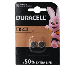 Duracell LR44 Alkalin coin 2 stk produktbillede