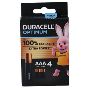 Duracell Optimum AA Alkaline 4 stk produktbillede