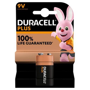 DURACELL Plus 9V (MN1604/6LR61) B1 Produktbild