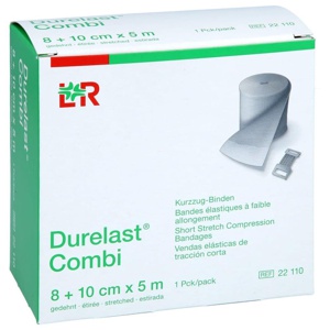 DURELAST Binde Combi 8 cmx5 m+10 cmx5 m Produktbild