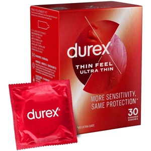 Durex Kondomer Ultra Thin 30 stk. produktbillede