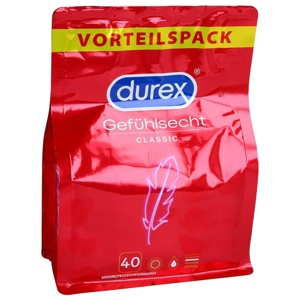 Durex® Gefühlsecht classic Kondome, 40 St Kondome Produktbild
